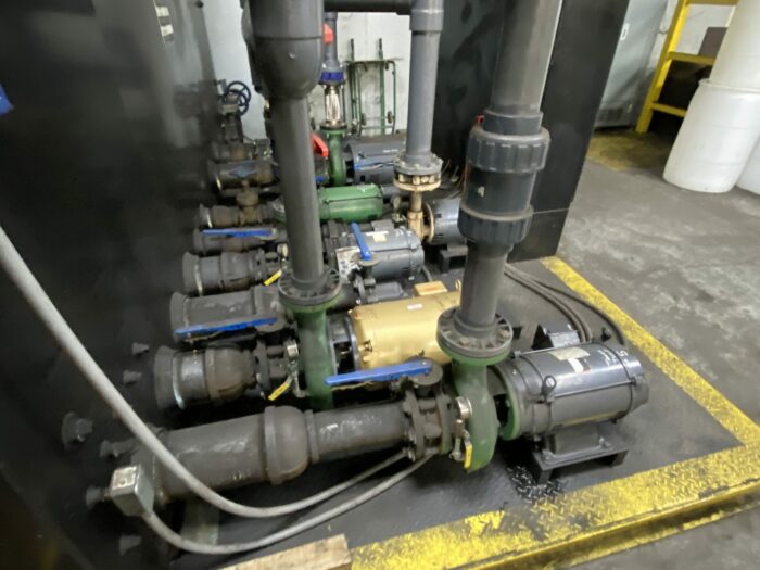 used pump skid for chillers