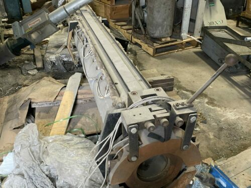 used american kuhne extruder screw & barrel