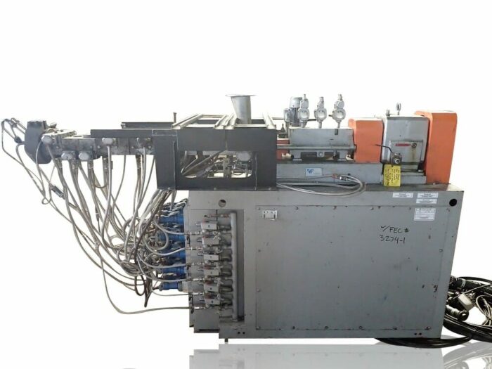 used 30mm werner and pfleiderer zsk-30 twin screw extruder