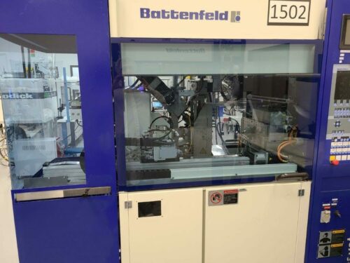 used battenfeld microsystem50 mm50/50 injection molding machine