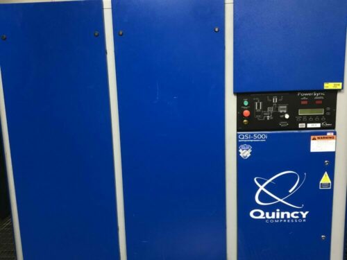 用过100 hp Quincy QSI-500I旋转螺丝压缩机